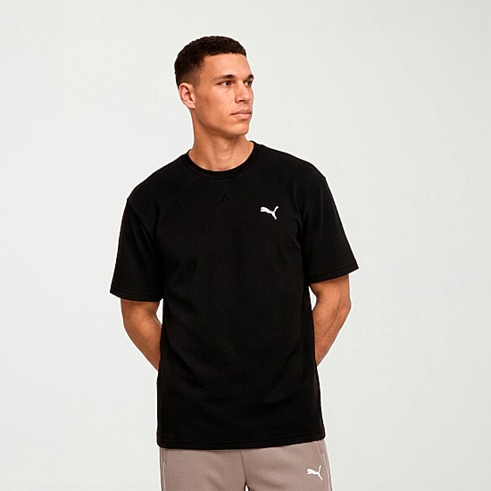 PUMA Mens Crew Neck Short Sleeve Active T-Shirt