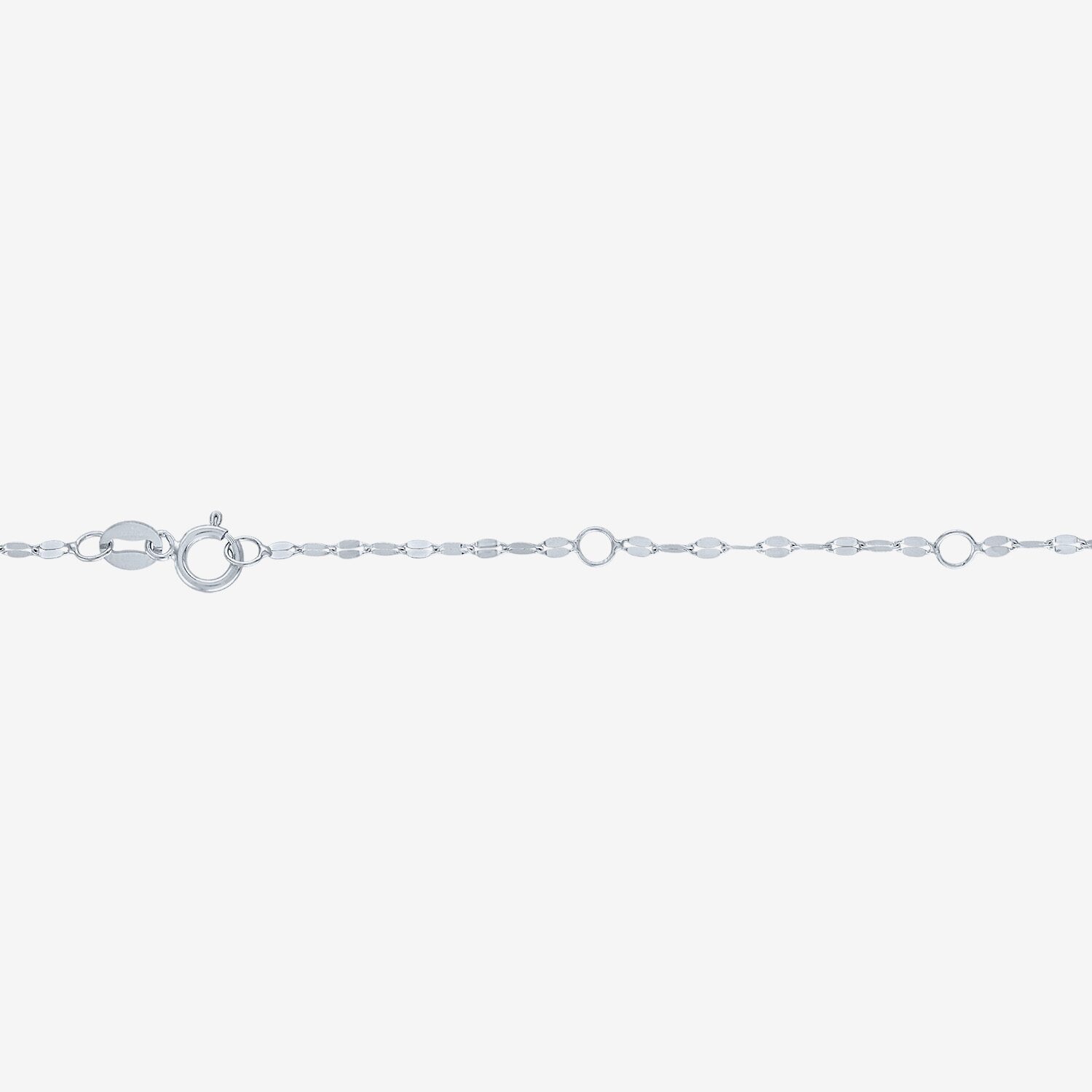 Diamond Addiction (G-H / Si2-I1) Womens 2 CT. T.W. Lab Grown White 10K Gold Oval 18 Inch Pendant Necklace