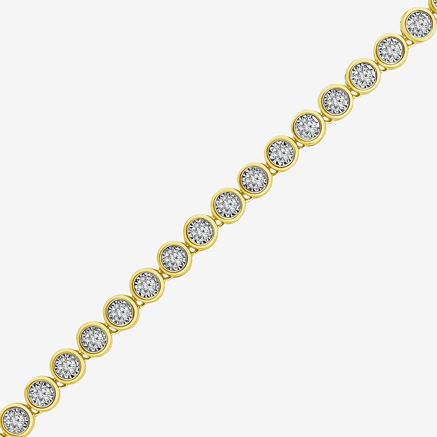 (F / Si2) Womens 5 CT. T.W. Lab Grown White Diamond Sterling Silver 16 Inch Tennis Necklace