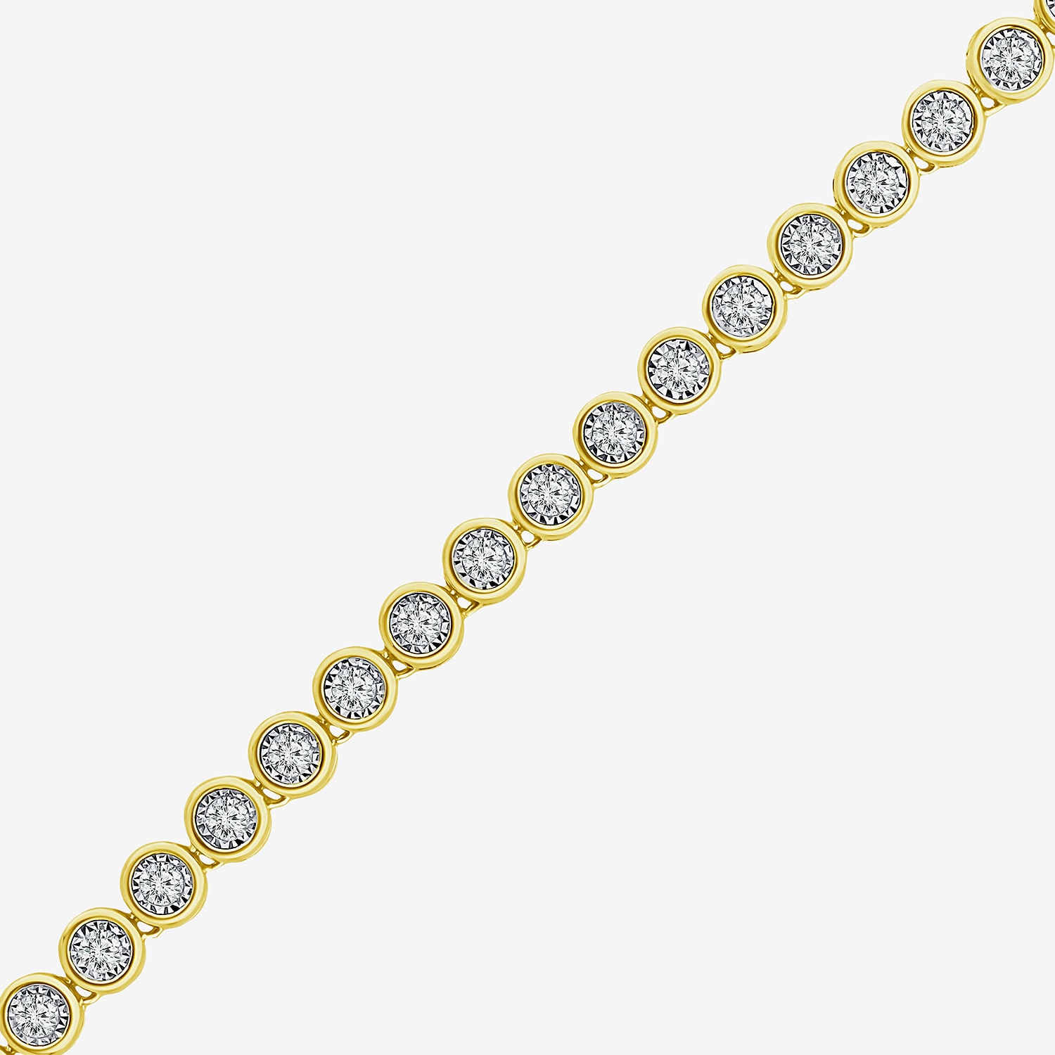 (F / Si2) Womens 5 CT. T.W. Lab Grown White Diamond Sterling Silver 20 Inch Tennis Necklace