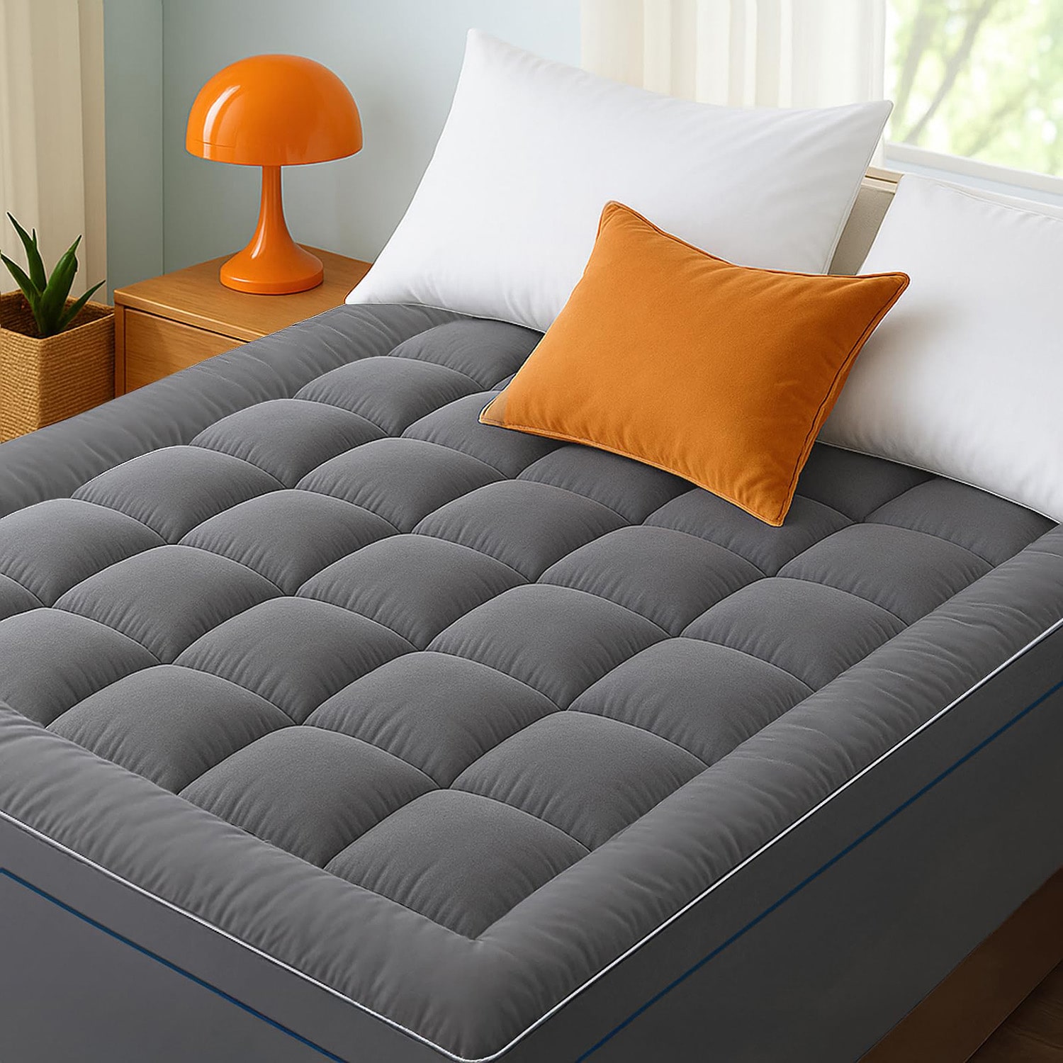 Bedsure® Overfilled Deep Pocket Mattress Pad