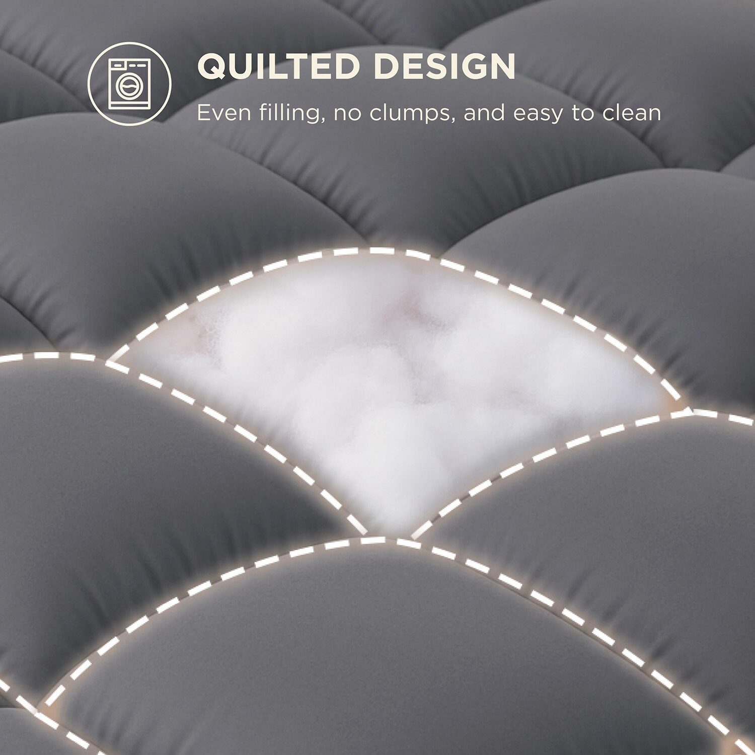 Bedsure® Overfilled Deep Pocket Mattress Pad