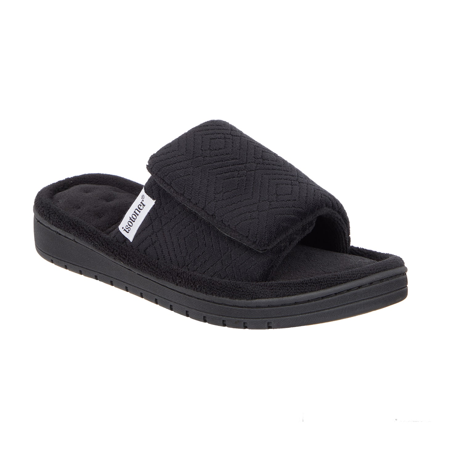 Isotoner Womens Memory Foam Slip-On Slippers