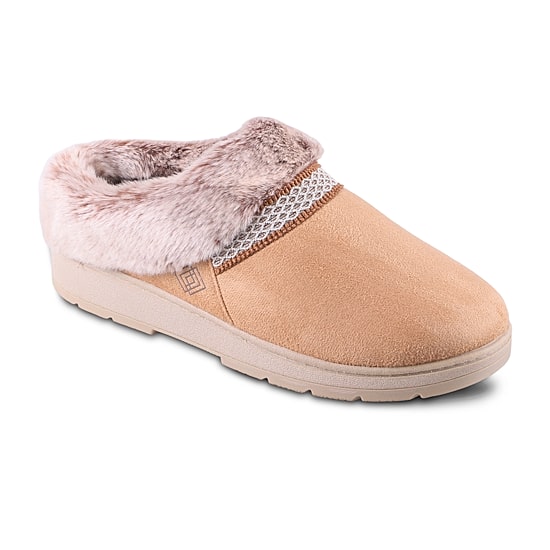 Isotoner Woodlands Womens Clog Slippers