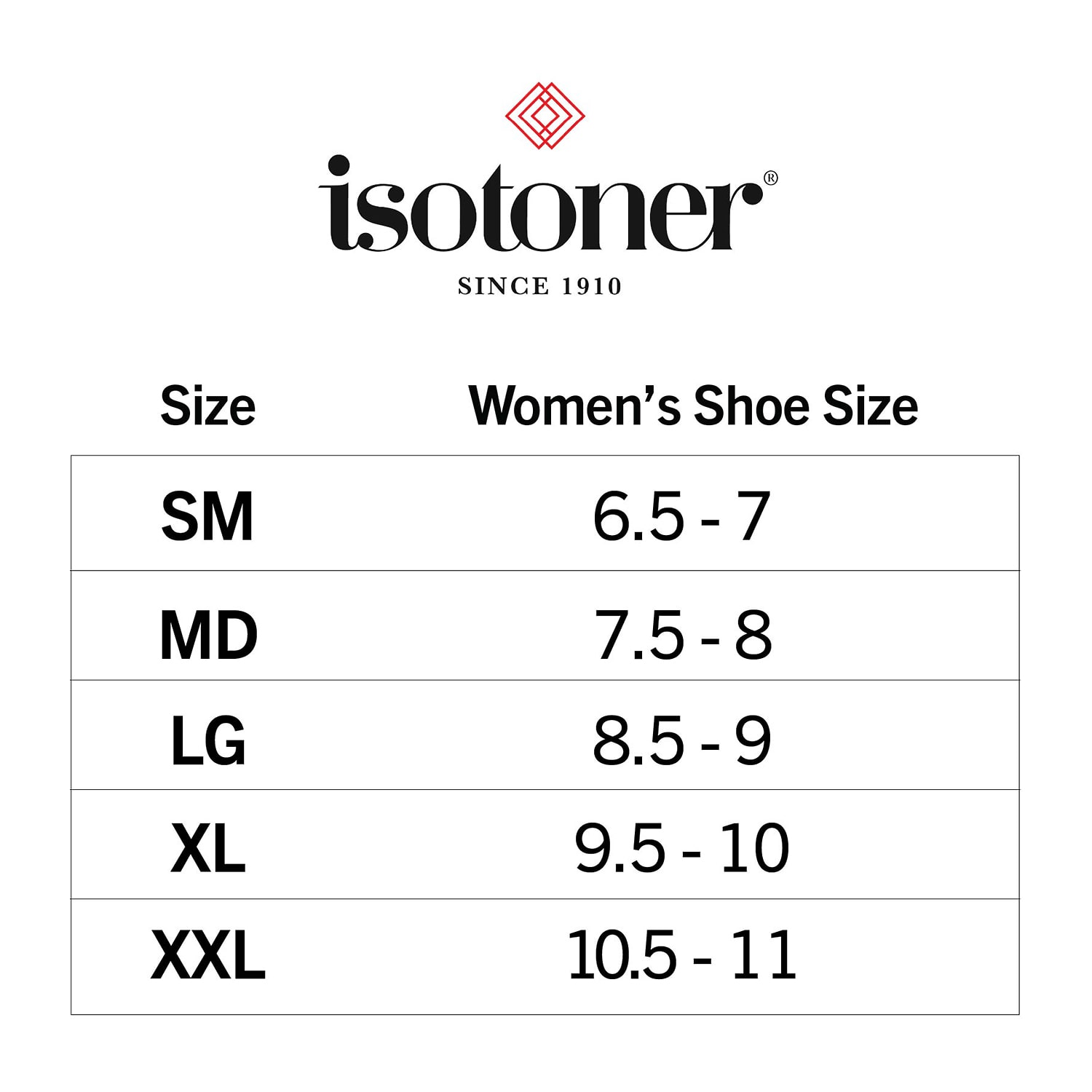 Isotoner Womens Memory Foam Slip-On Slippers