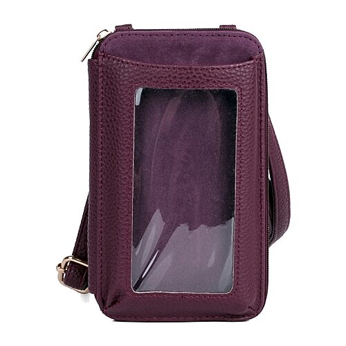 Julia Buxton Everywhere Womens Wallet In Red