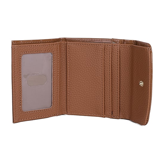 Julia Buxton Mini Womens Trifold Wallet