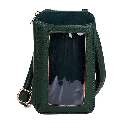Julia Buxton Everywhere Womens Wallet In Green