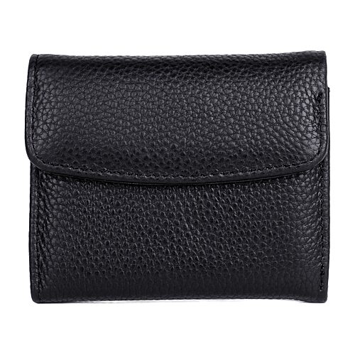 Dopp Julia Buxton Mini Womens Trifold Wallet In Black