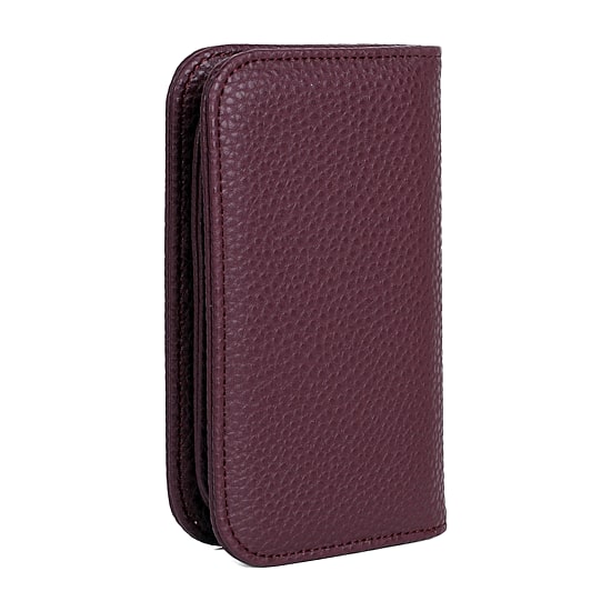 Julia Buxton Snap Womens Indexer Wallet