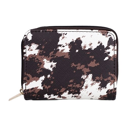 Julia Buxton Wizard Womens Indexer Wallet In White