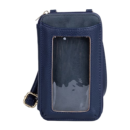 Julia Buxton Everywhere Womens Wallet In Blue