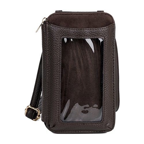 Julia Buxton Everywhere Womens Wallet In Brown