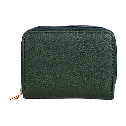 Julia Buxton Wizard Womens Indexer Wallet In Green