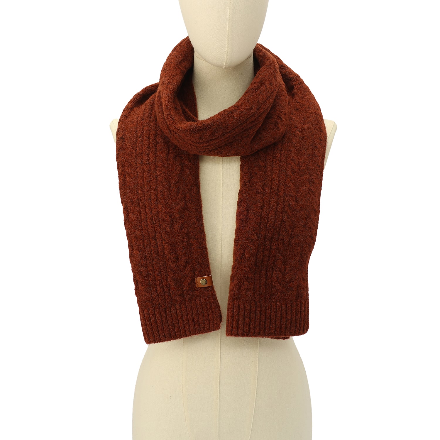 Frye and Co. Cable Oblong Scarf