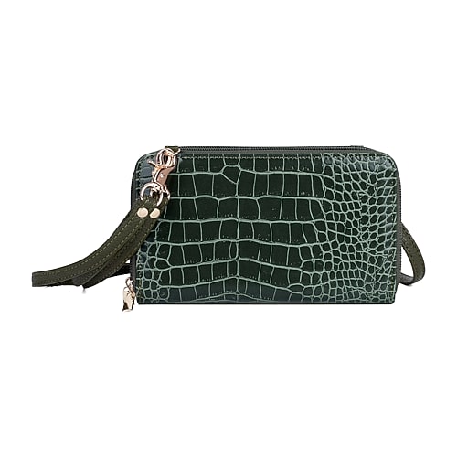 Julia Buxton Ultimate Womens Wallet In Green