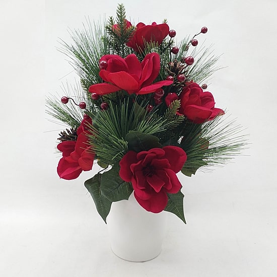 Martha Stewart 20" Amaryllis Arangement Floral Arrangement