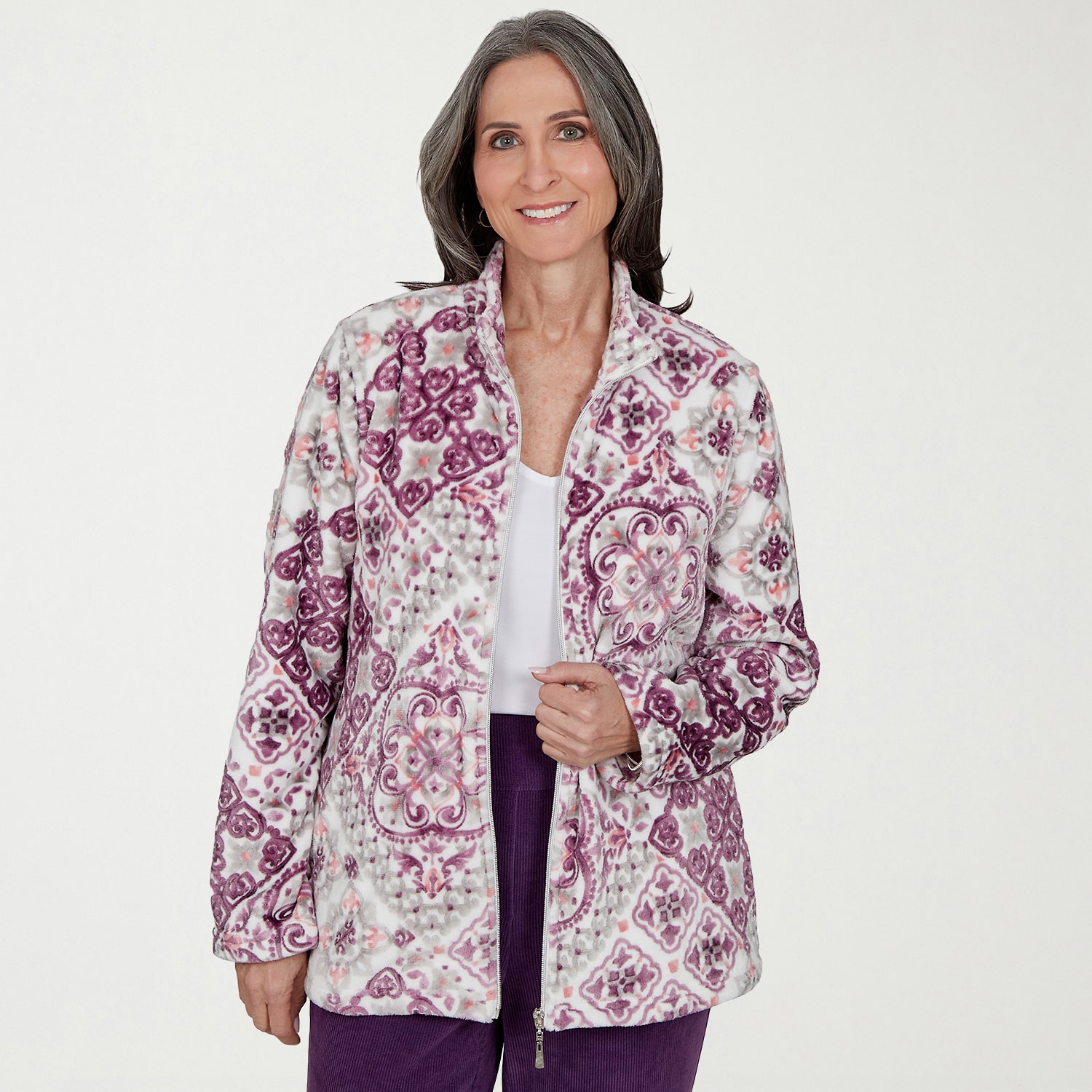 Alfred Dunner Vail Womens Jacket