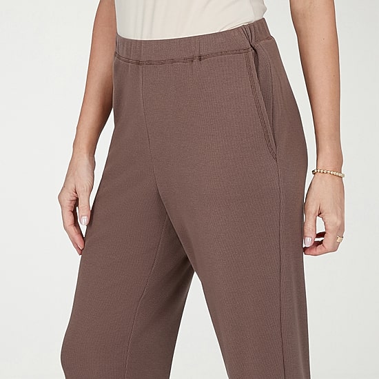 Alfred Dunner Luxe Be A Lady Womens Straight Pull-On Pant