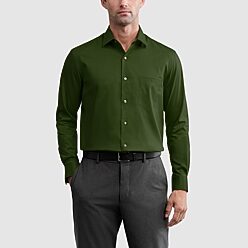 christmas green mens dress shirt Men's Shirts & Ties - Men Back
