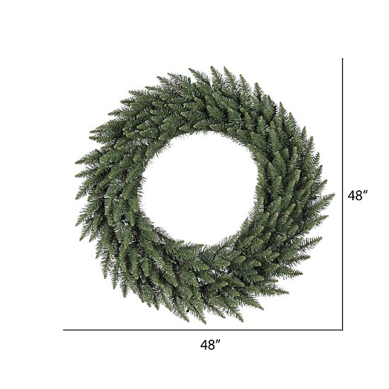 Vickerman 48" Camdon Fir Christmas Wreath Unlit"