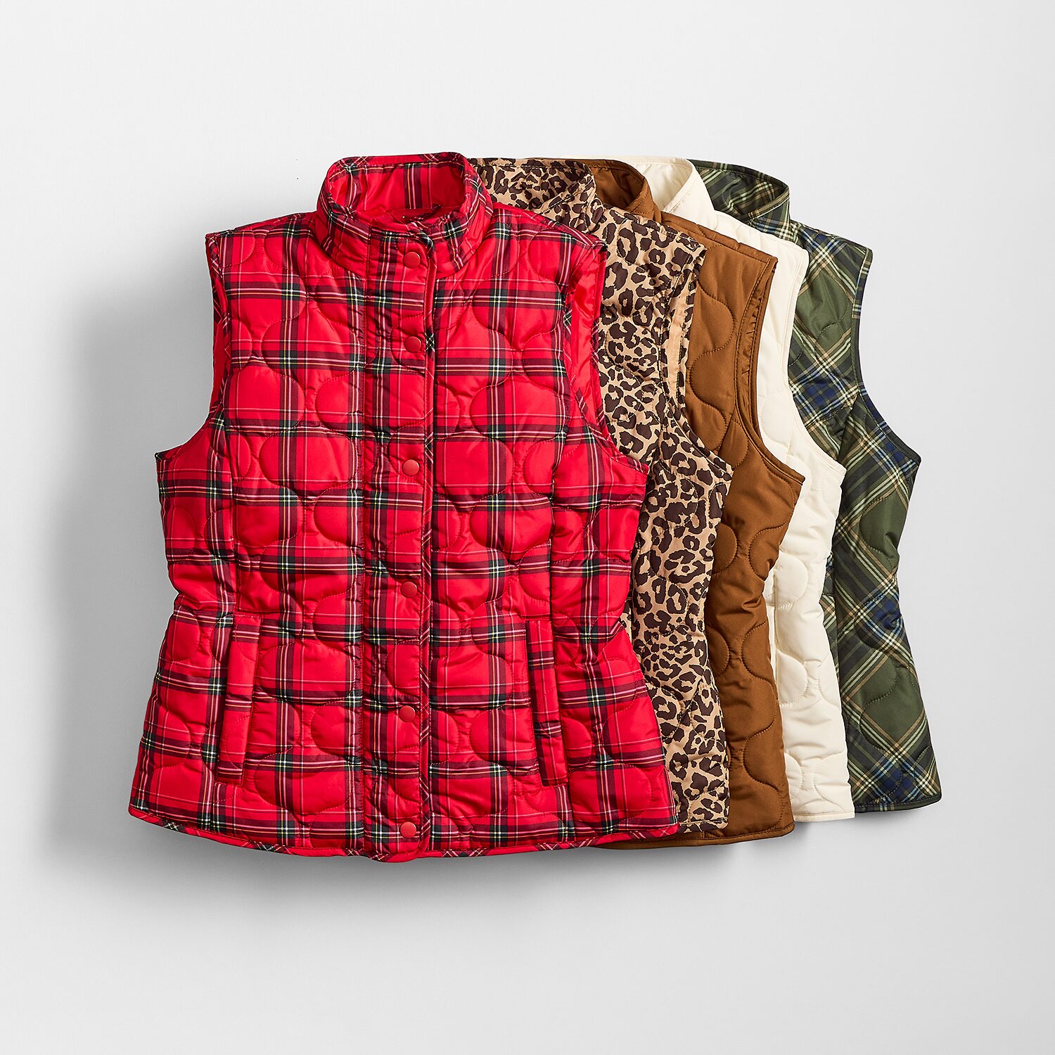 St. John's Bay Womens Quilted Vest
