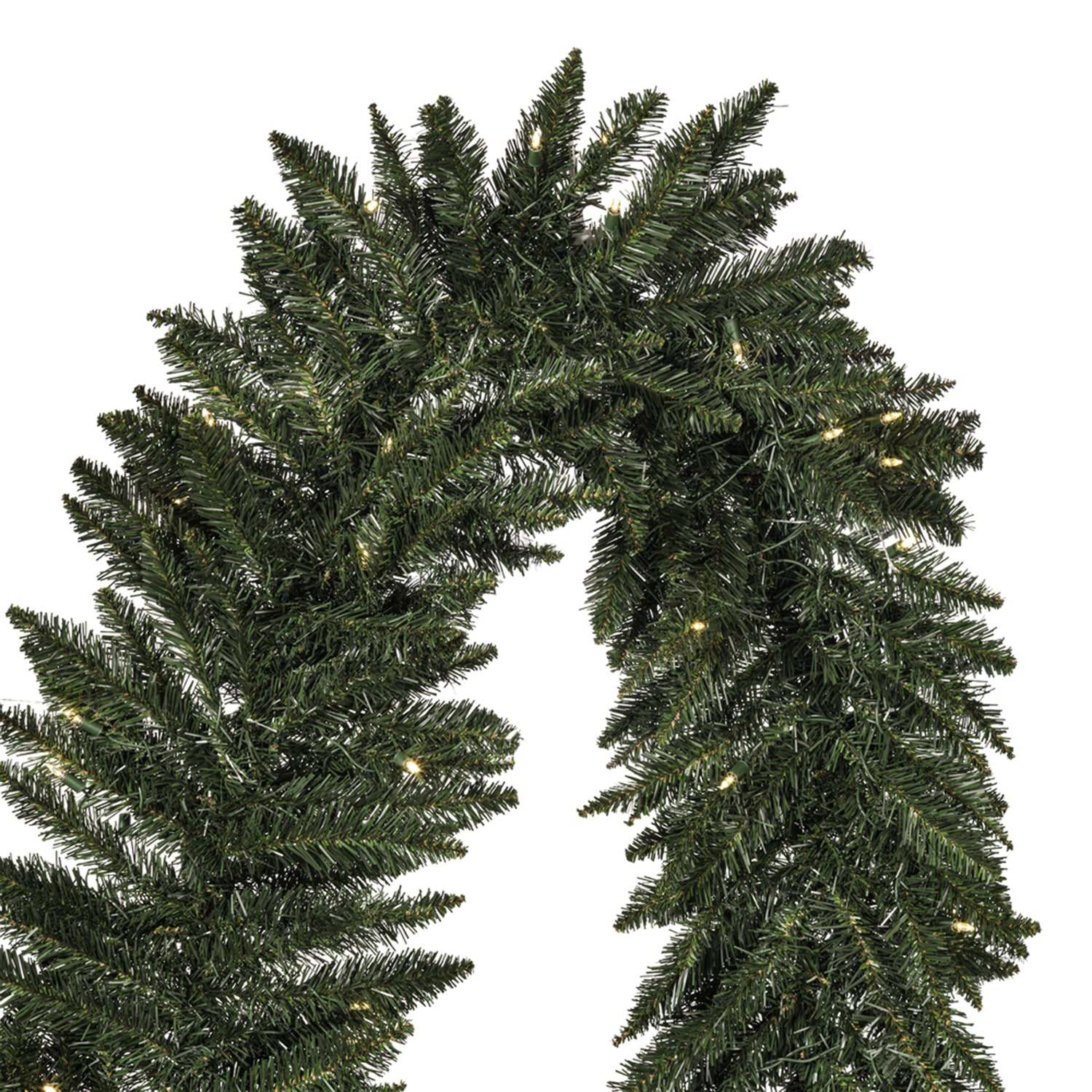 Vickerman 9' Camdon Fir Christmas Garland with 150Warm White LED Lights