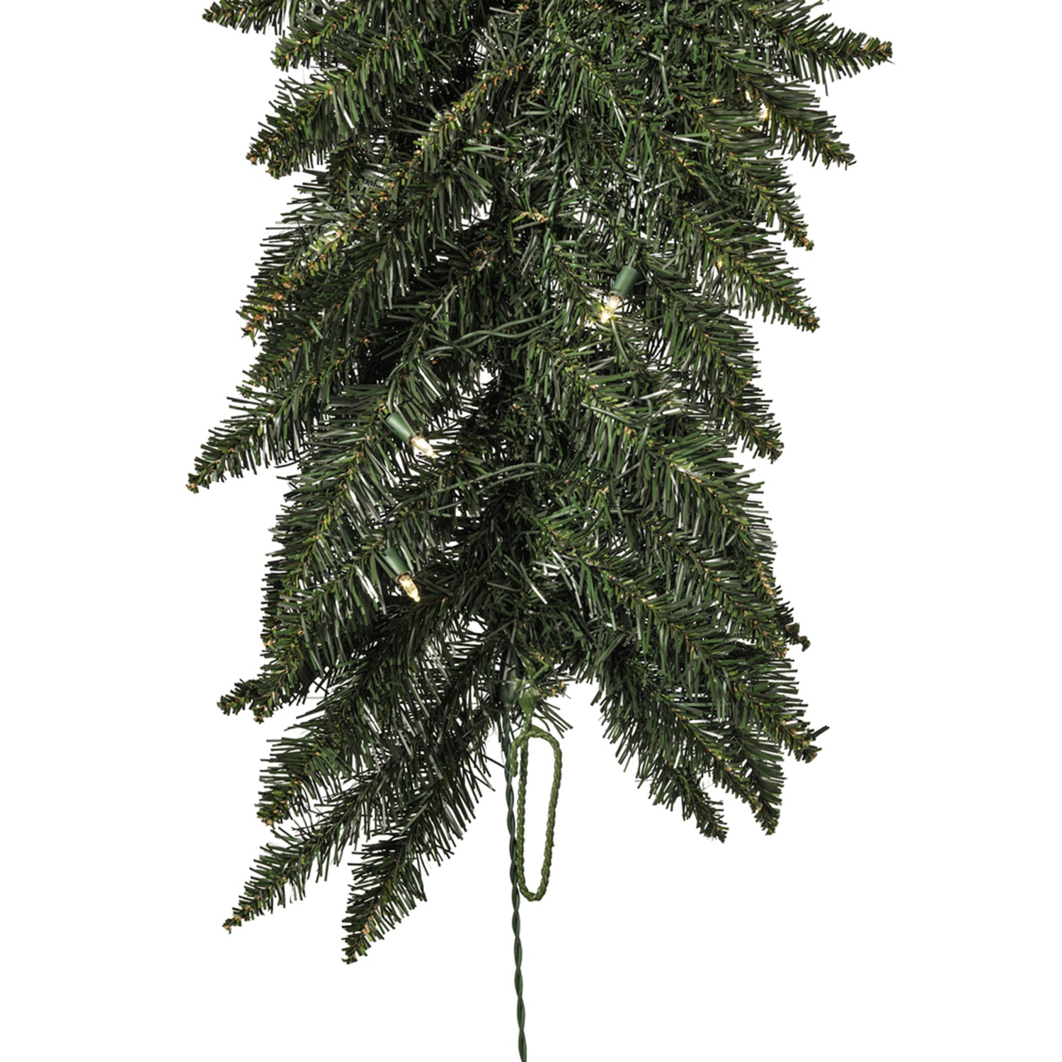 Vickerman 9' Camdon Fir Christmas Garland with 150Warm White LED Lights