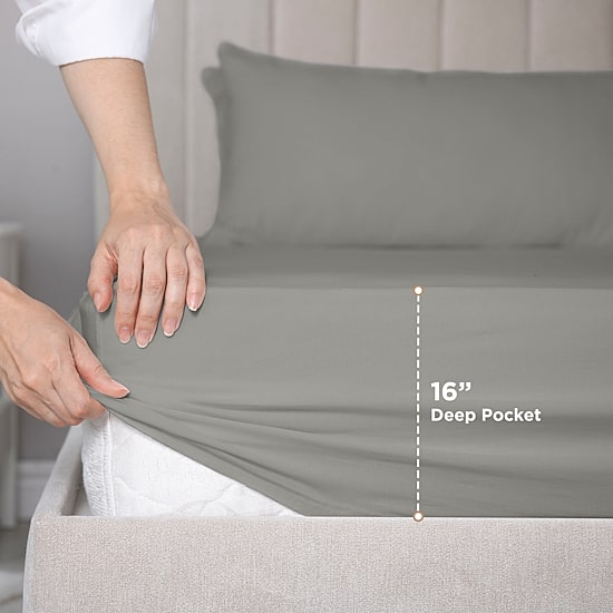 Martex T700 700tc Wrinkle Resistant Deep Pocket Sheet Set