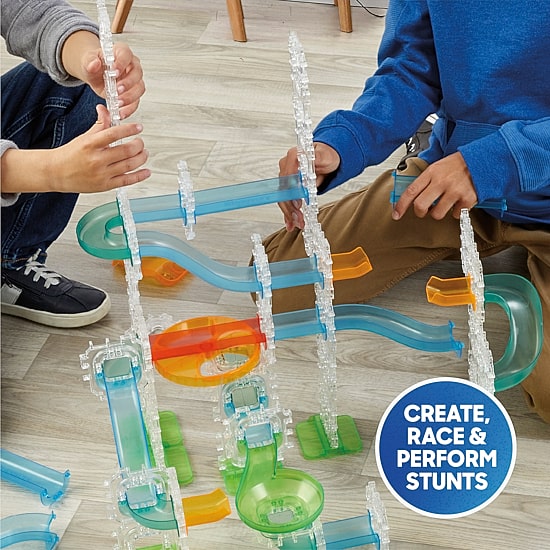 Discovery Mindblown Glow Roll Marble Run Interactive Toy