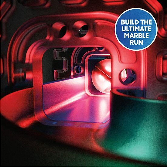 Discovery Mindblown Glow Roll Marble Run Interactive Toy