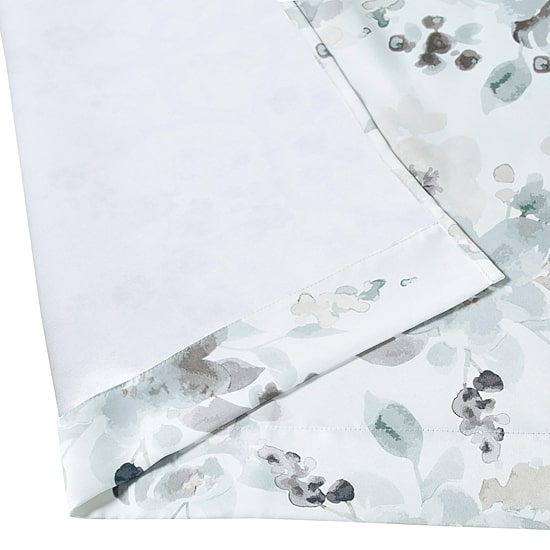 Regal Home Oliver Printed Grommet Top Blackout Set of 2 Curtain Panel