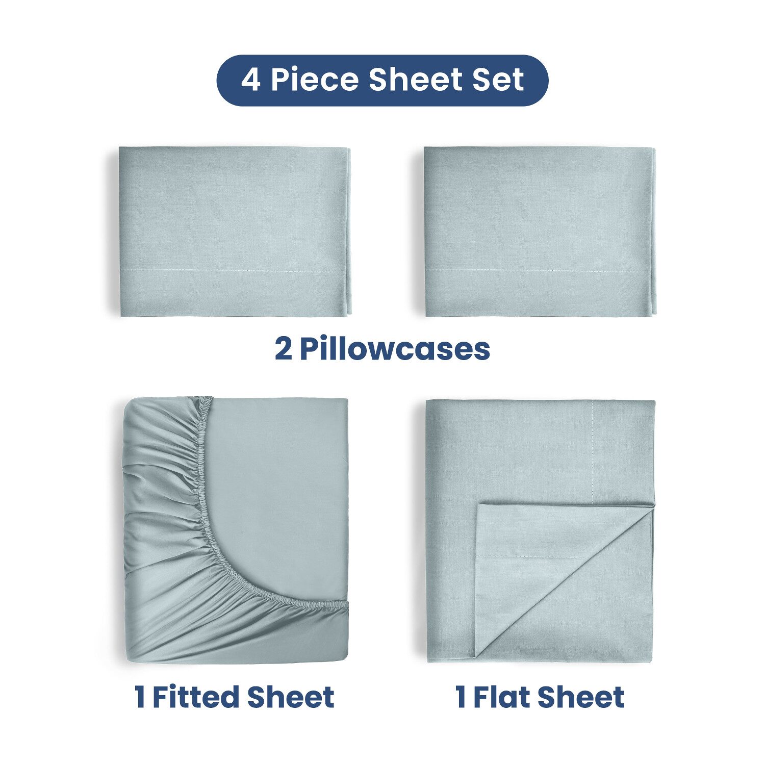 Martex T400 Sateen 400tc Wrinkle Resistant Deep Pocket Sheet Set