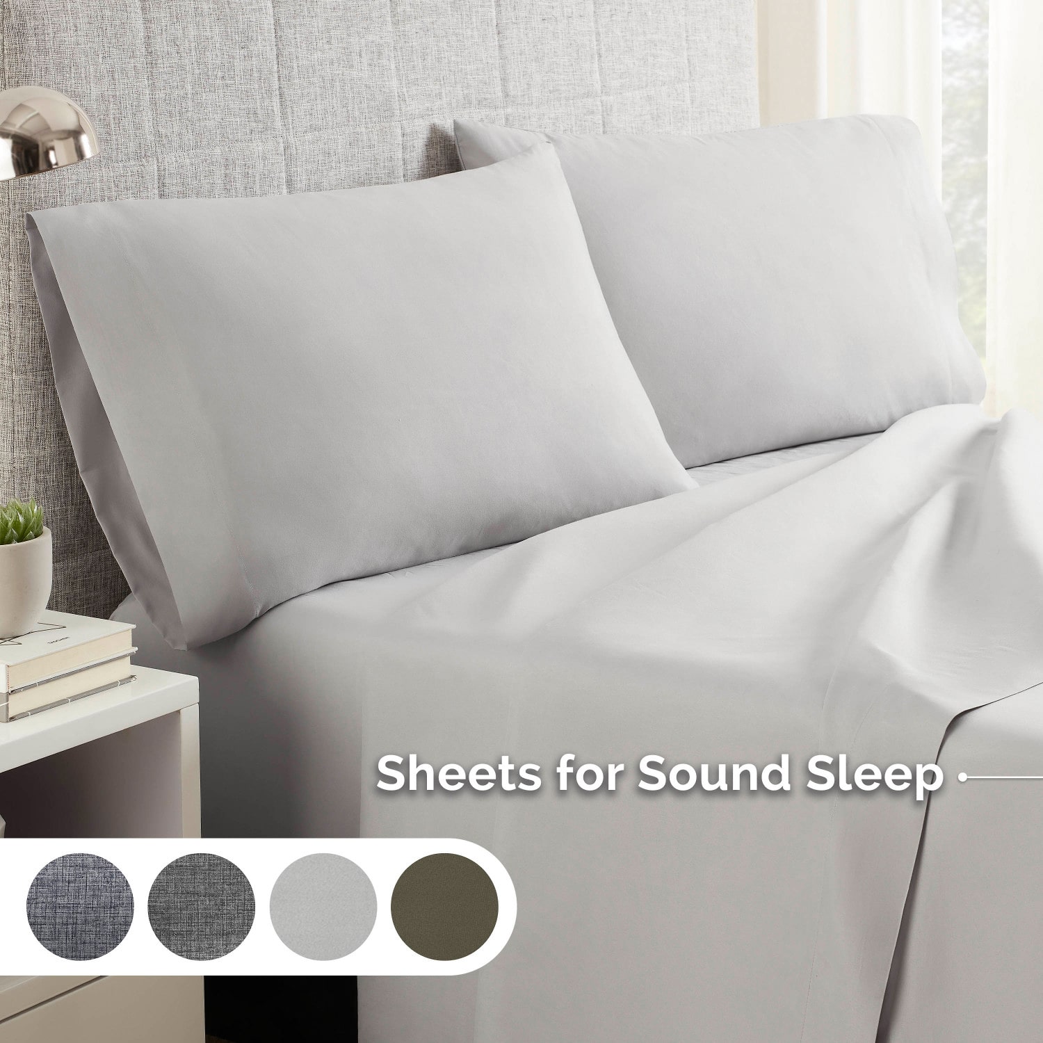 Martex Easy Living Solid Wrinkle Resistant Sheet Set