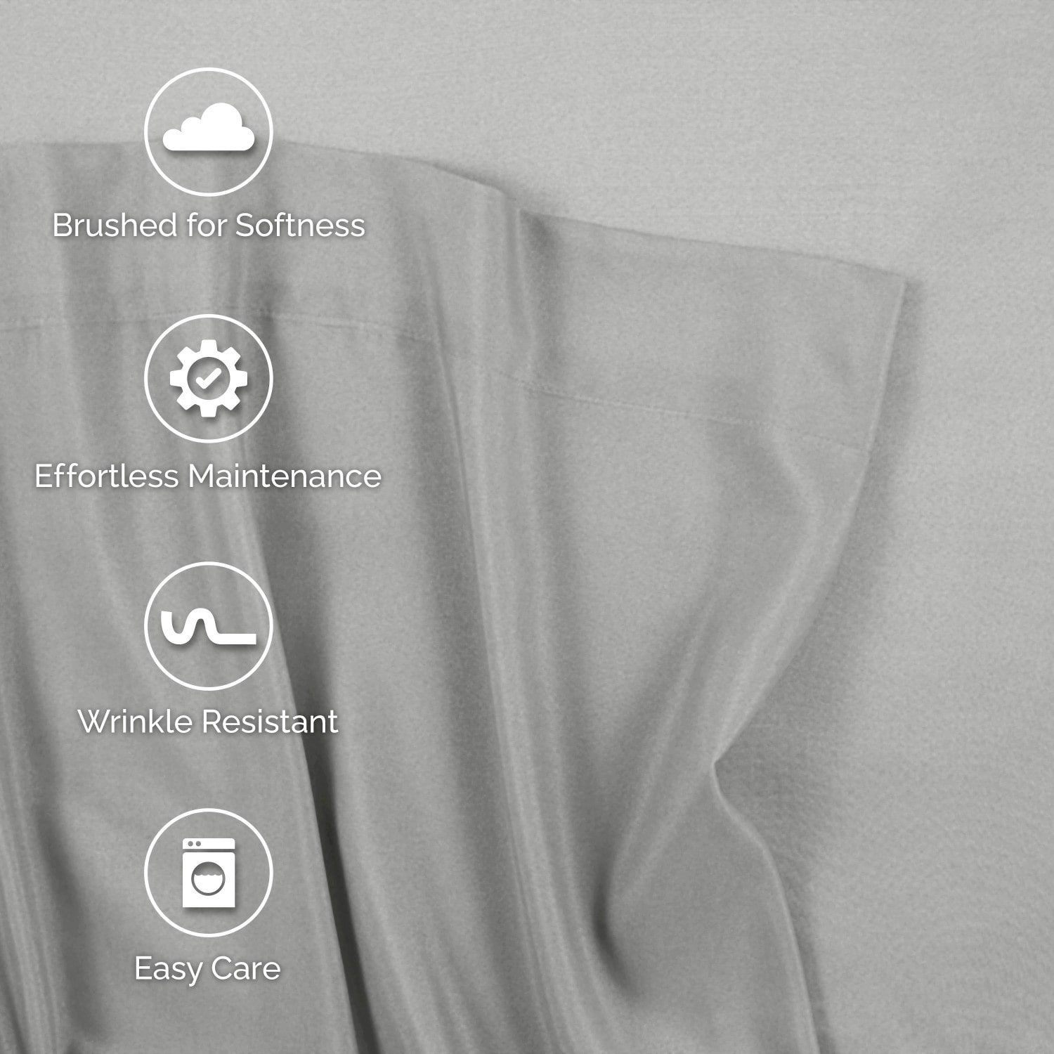 Martex Easy Living Solid Wrinkle Resistant Sheet Set