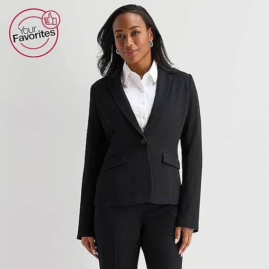 Liz Claiborne Kate Womens Tall Regular Fit Blazer