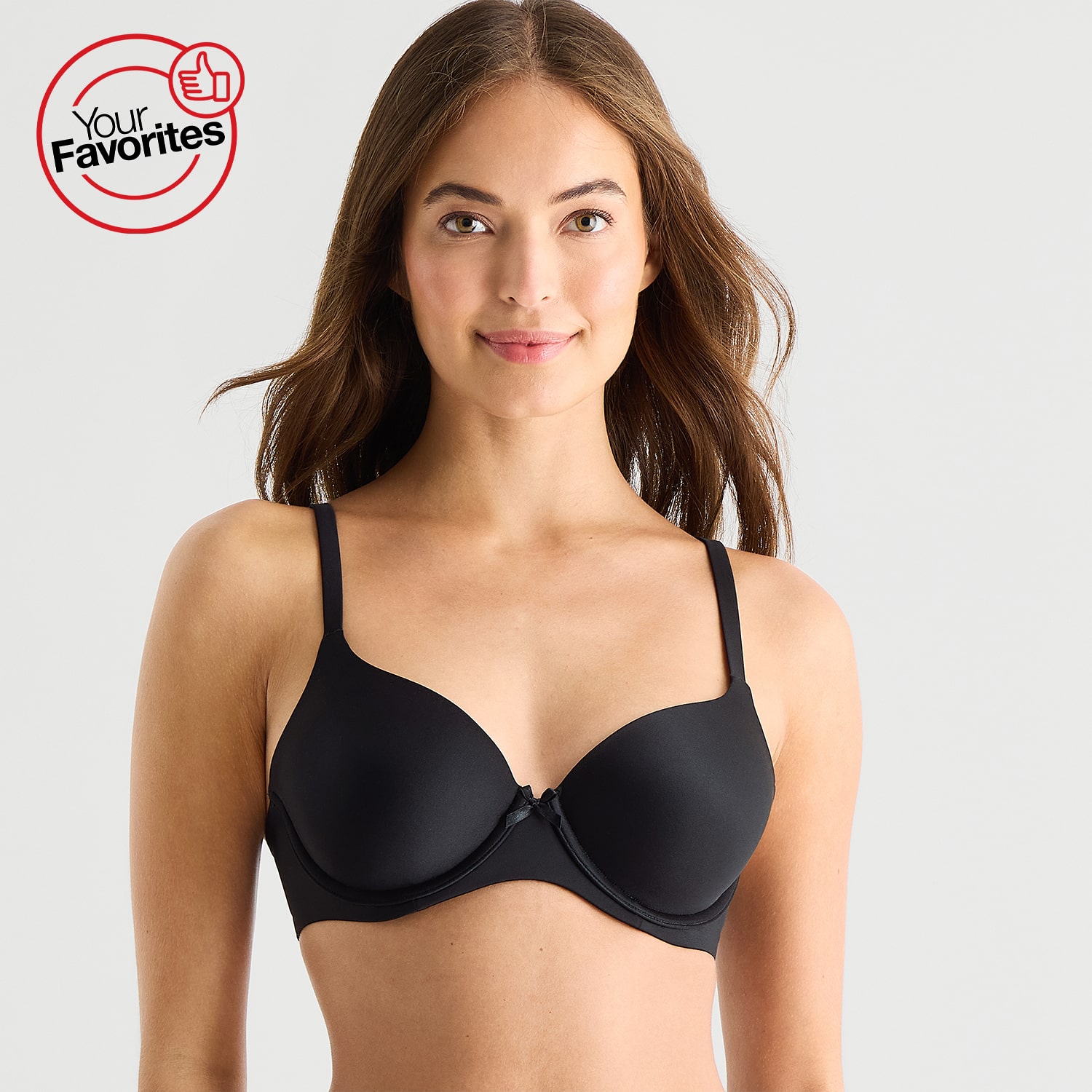 Ambrielle Everyday Underwire Full Coverage Bra