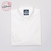 Stafford Sweat Repel Advanced Performance Mens Regular Fit Stretch Fabric Wrinkle Free Long Sleeve Dress Shirt