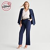 Worthington Womens Modern Perfect Trouser