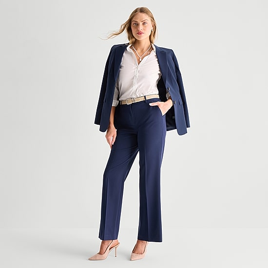 Worthington Womens Modern Perfect Trouser
