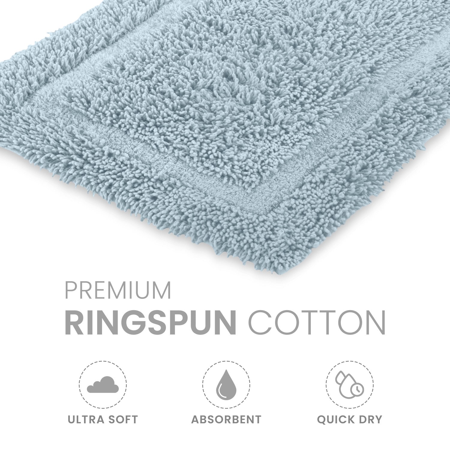 Martex Ringspun Cotton Bath Rug