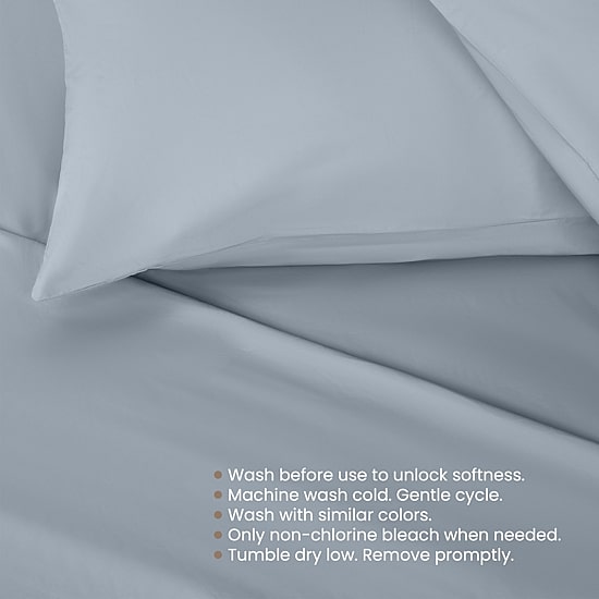 Martex Ecopure Comfort Wash Sheet Set