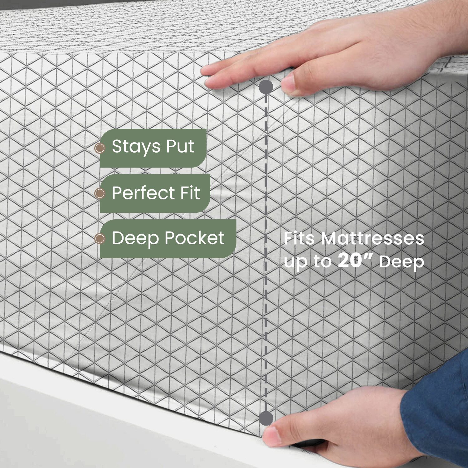 Martex Ecopure Comfort Wash Sheet Set