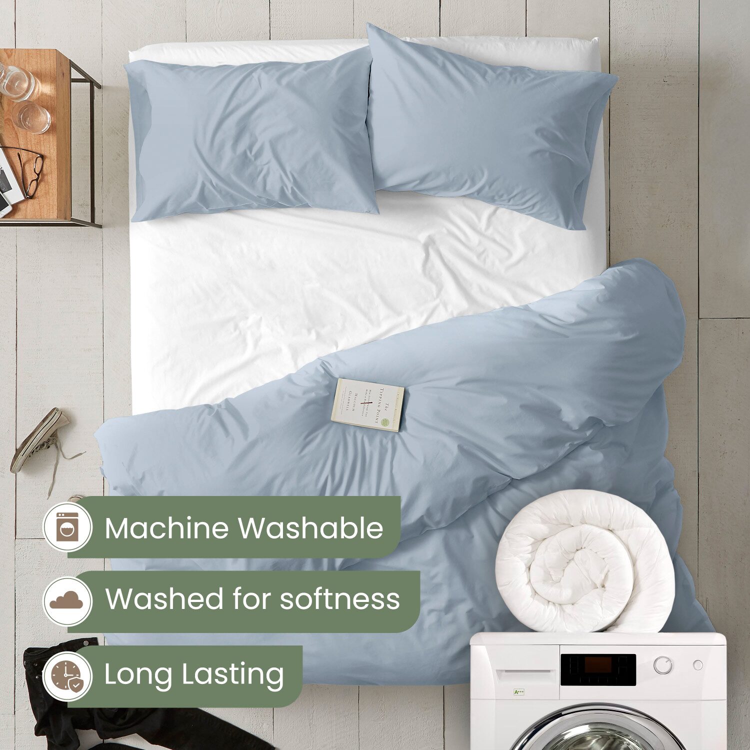 Ecopure Comfort Wash Midweight Comforter Set