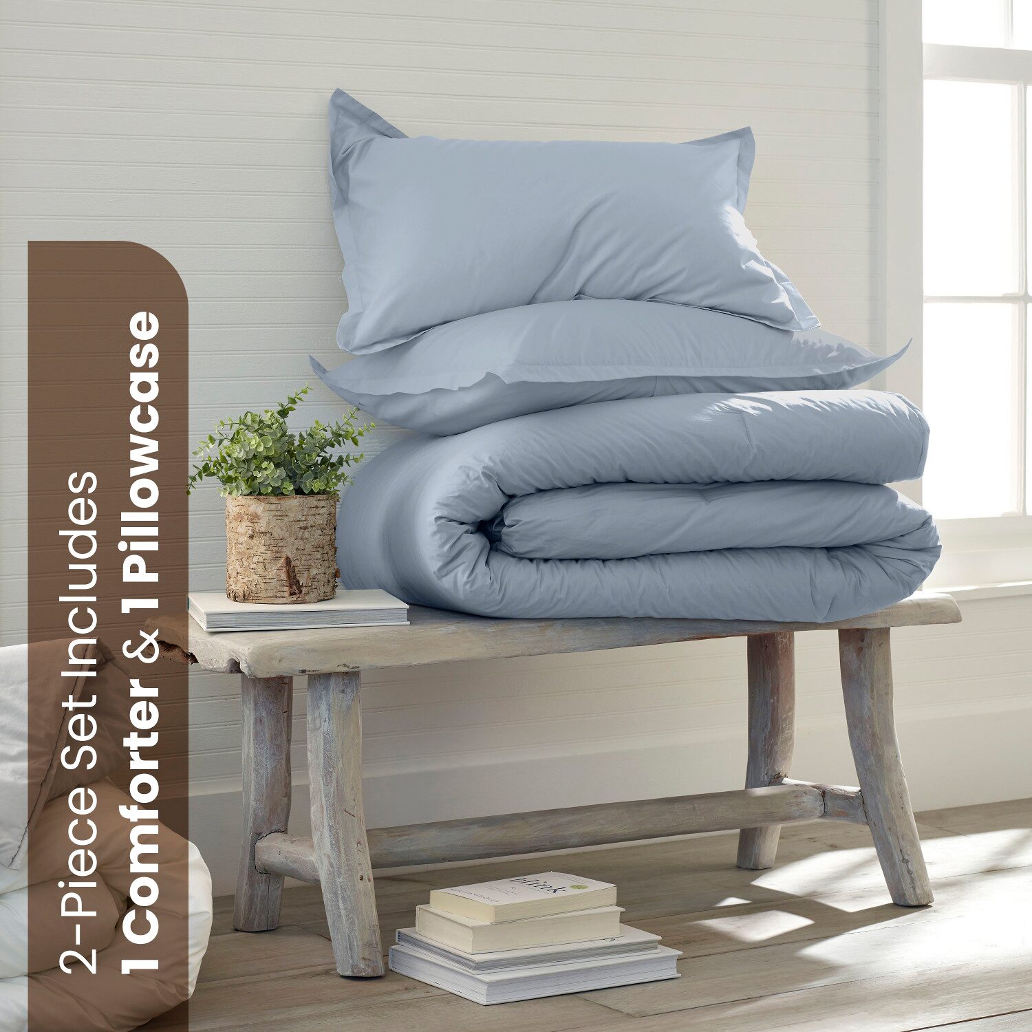 Ecopure Comfort Wash Midweight Comforter Set