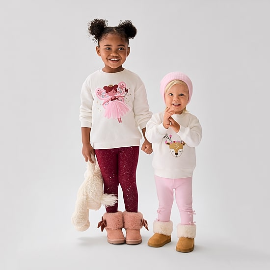 Okie Dokie Toddler & Little Girls Fleece 2-pc. Legging Set