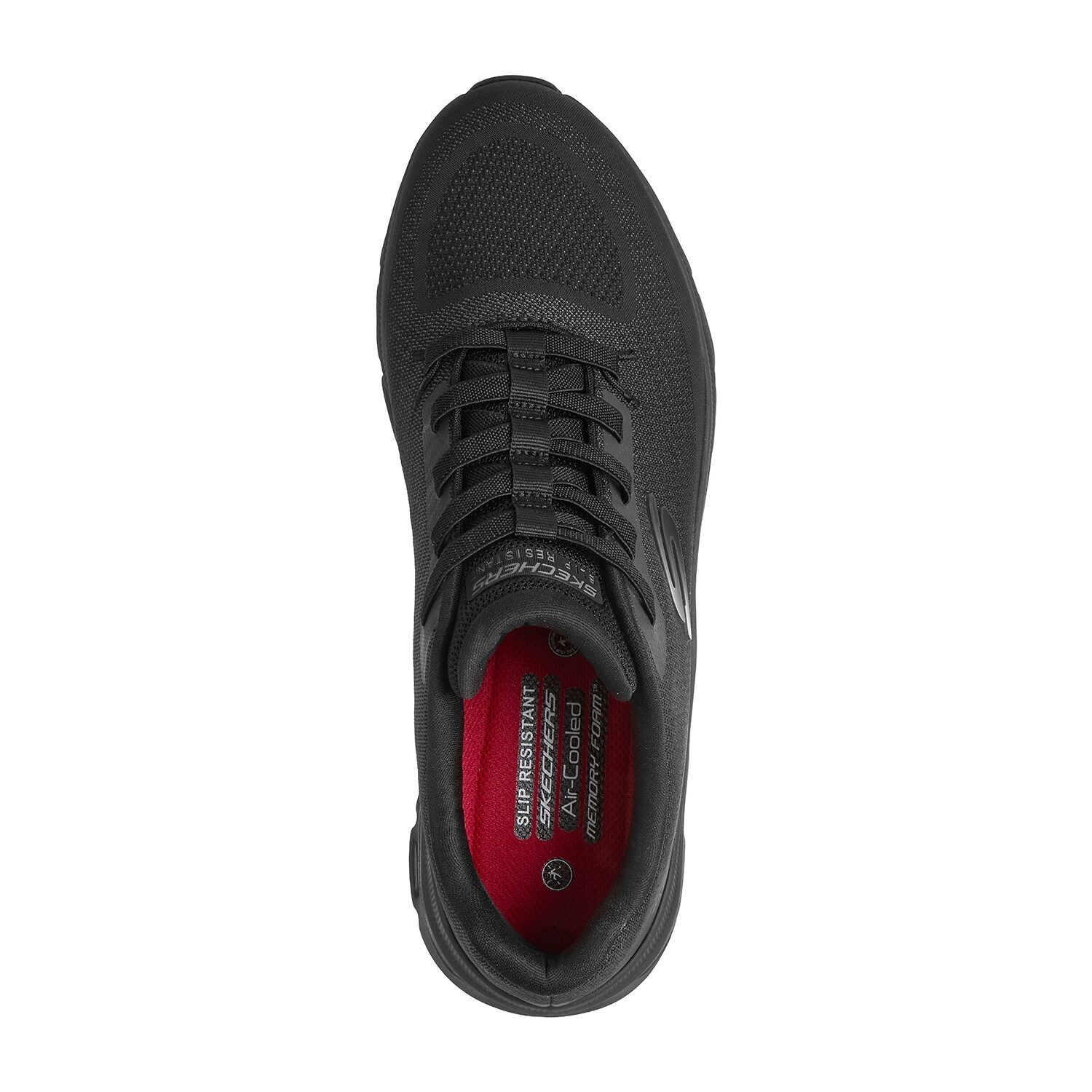 Skechers Sk Glide Step Pro Mens Almond Closed Toe Work Shoes