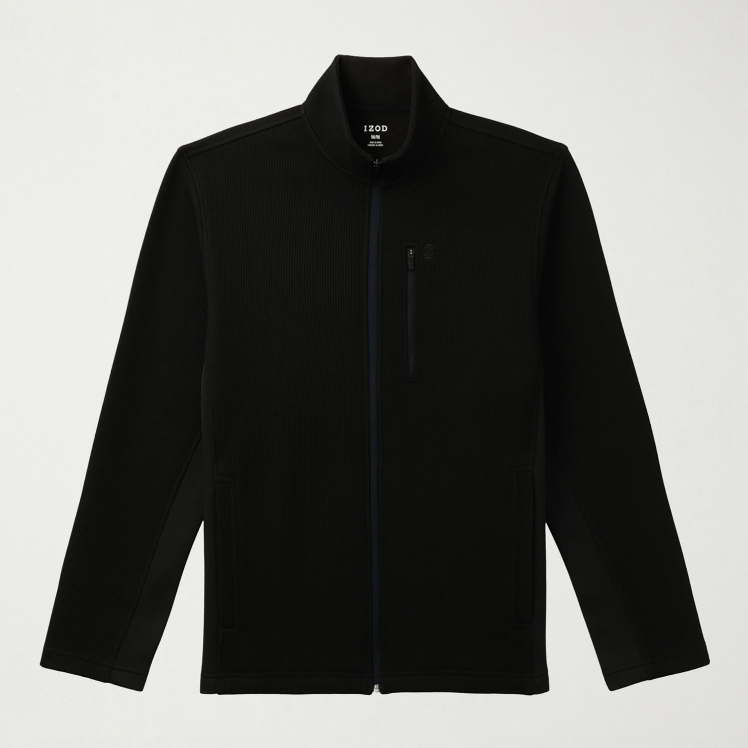 IZOD Mens Fleece Lightweight Big and Tall Jacket