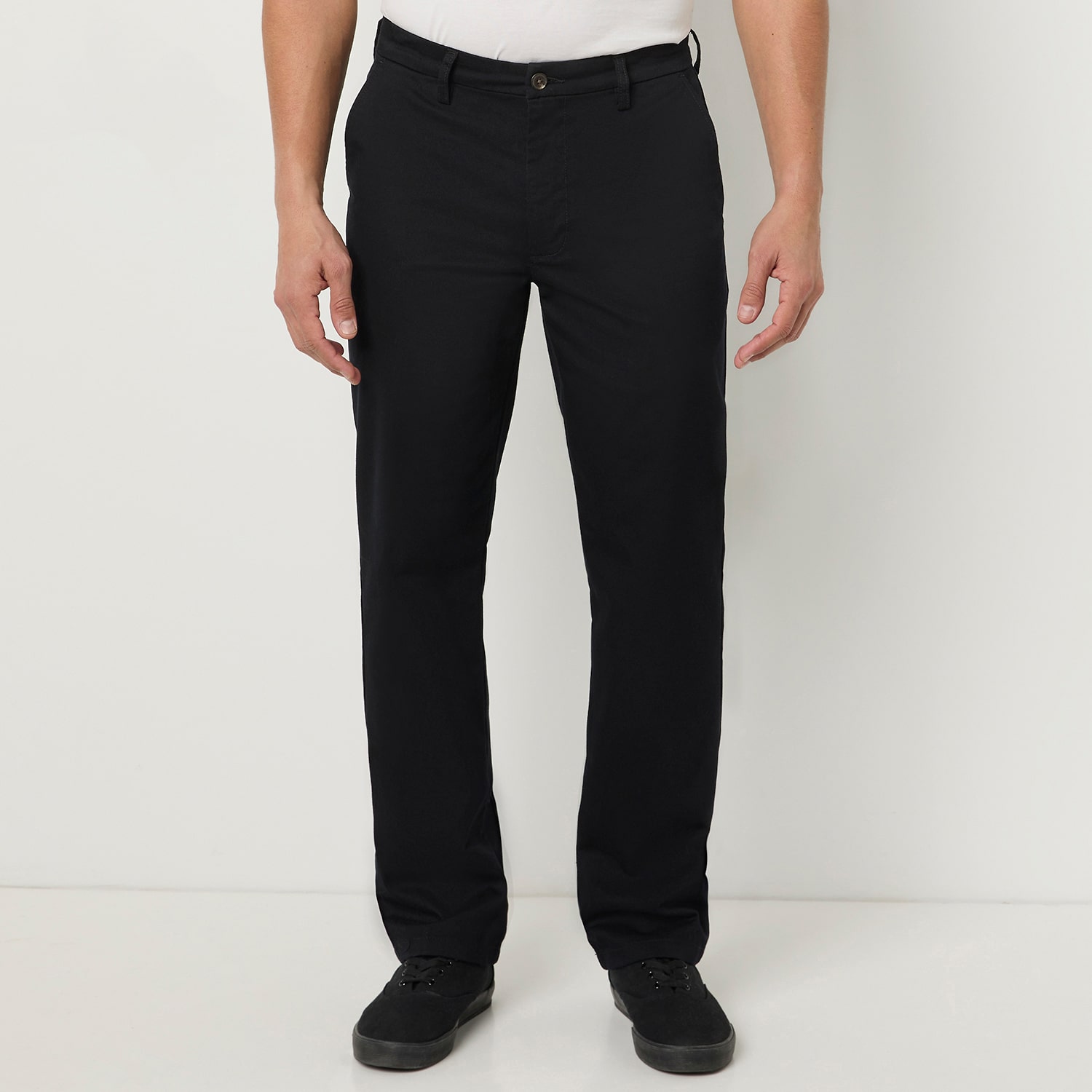 St. John's Bay Universal Wrinkle Free Easy Care Mens Classic Fit Flat Front Pant