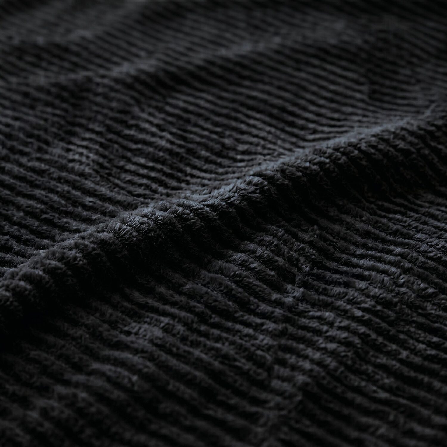 SUPERIOR® Kacey Luxe Ribbed Breathable Plush Corduroy-Style Fleece Striped Blanket
